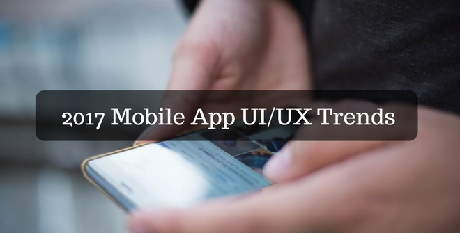 Mobile app UI/UX trends