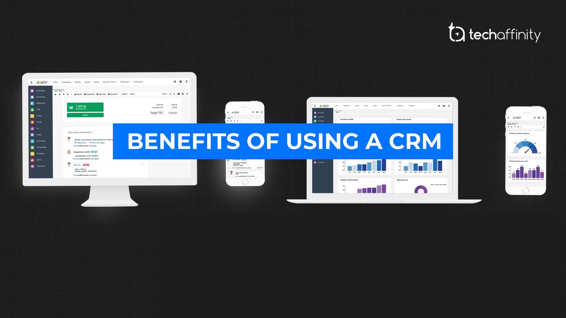 6 Benefits of CRM to Grow your Business - TechAffinity