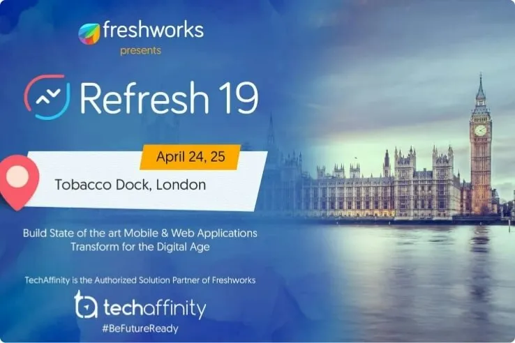 TechAffinity at Refresh 19, London